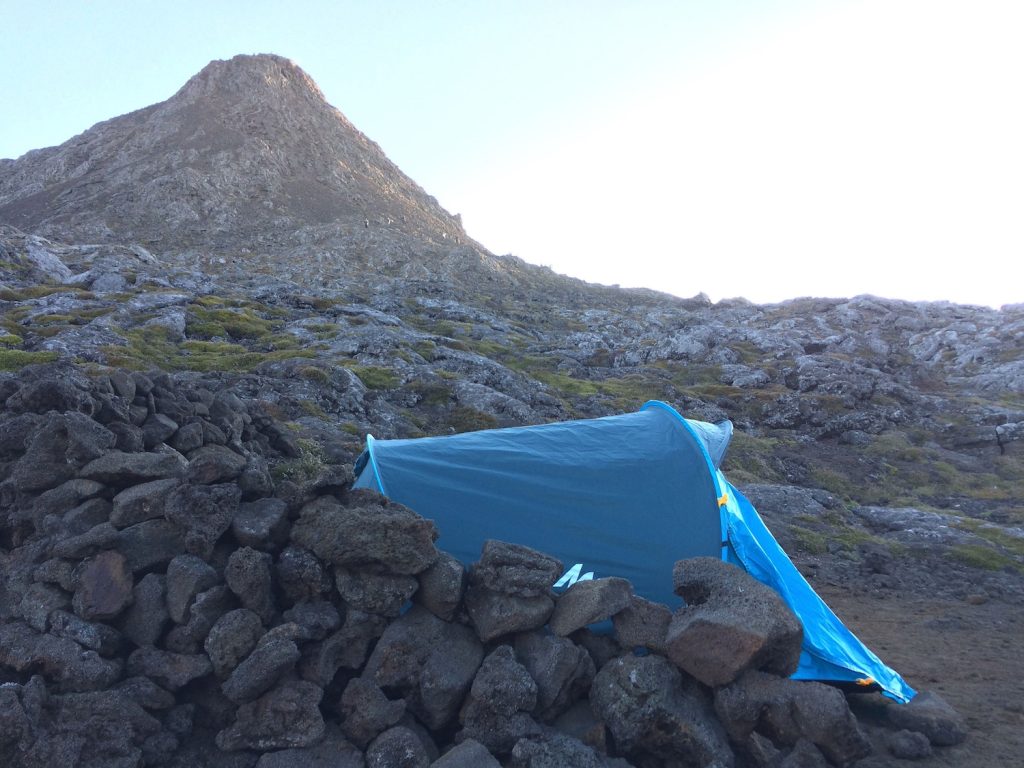 camping on pico mountain