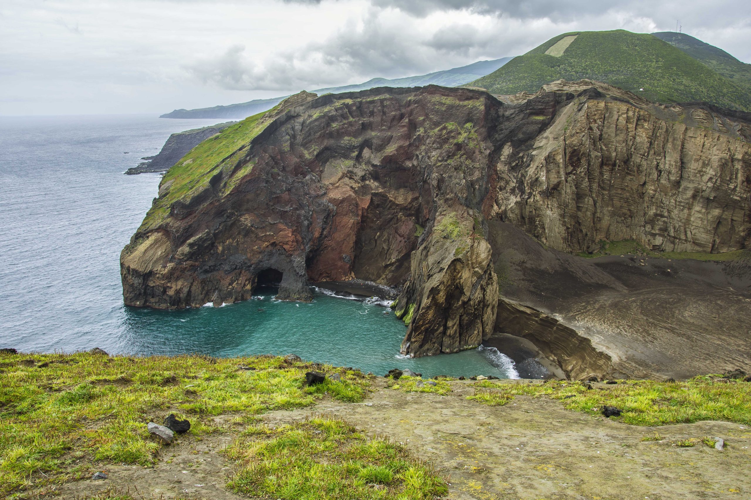 Álvaro RP | Capelinhos volcano area in Faial island weather in the azores in April