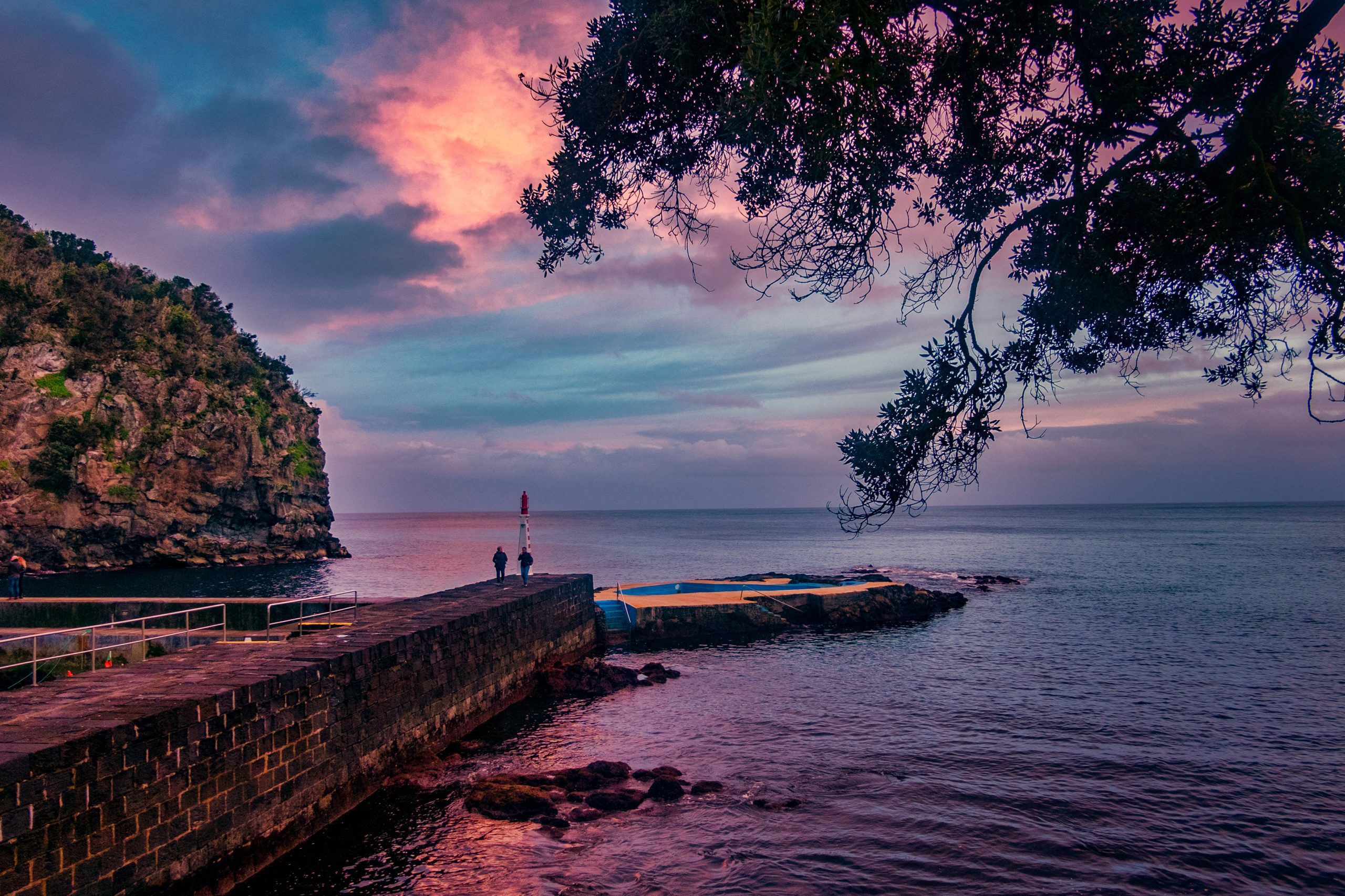 David Rodrigues | A quiet moment at Caloura's natural pools