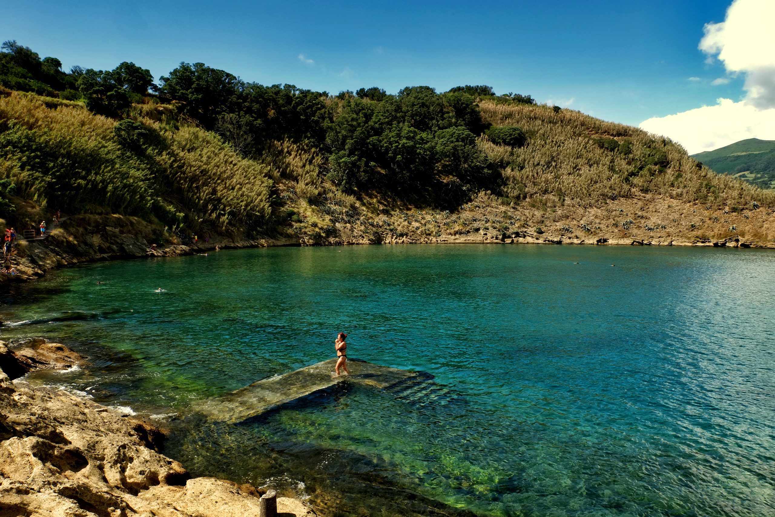 David Rodrigues | Swimming in the crystal clear waters of Vila Franca islet is a privilege 