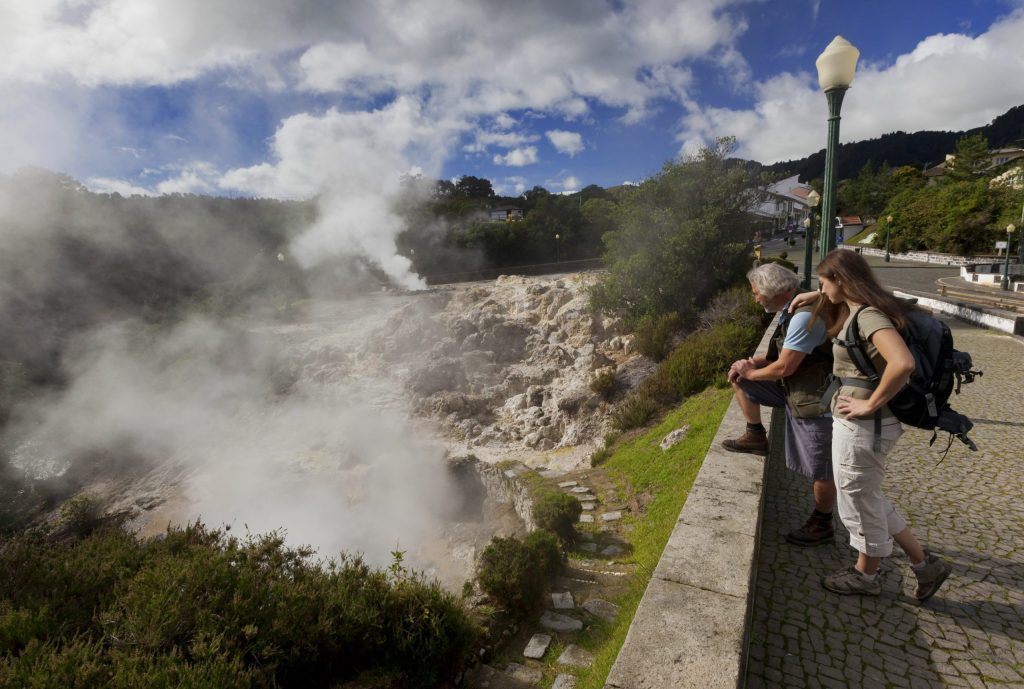 David Rodrigues | Take in the view of the magnificent Caldeiras das Furnas.